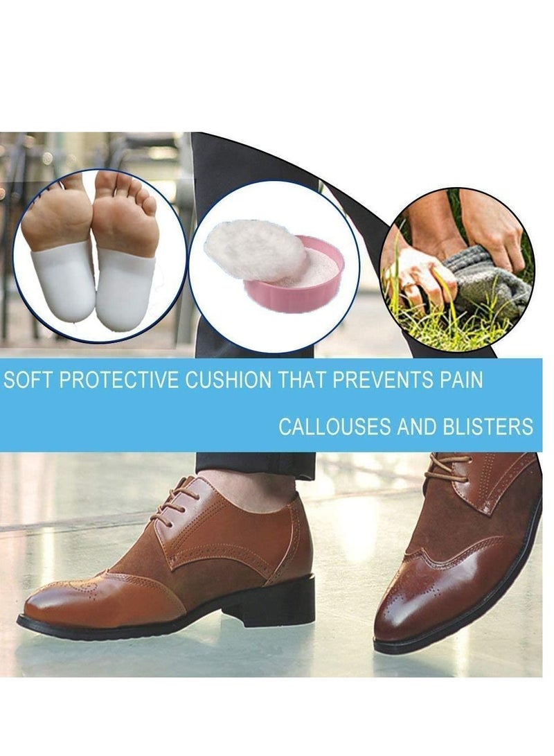 AS SEEN ON TV Invisible Cushion Insole Height Increase Arch Support Gel Heal Moisturizing Socks Clear - Image 5