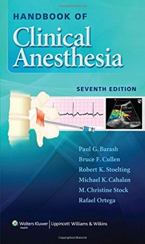 Handbook Of Clinical Anesthesia 7E 