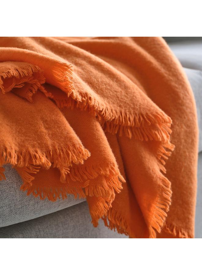 erorex Throw, bright orange, 150x200 cm - Image 5