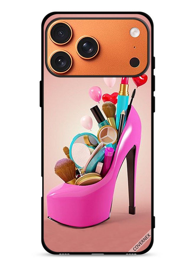 Covernex Apple iPhone 17 Pro Max Protective Case Cover Shoe With Makeup Items - Image 1