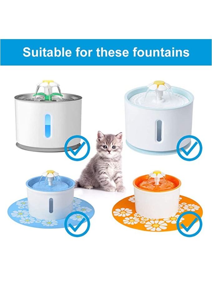 Dubkart Carbon Replacement Filters for Pet Fountain - Filters for Automatic Flower Water Dispenser Compatible for Cats and Dogs (4 pack) - Image 2