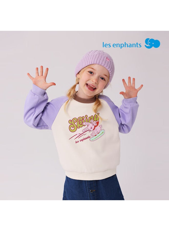 Les enphants Liyingfang Kids Hoodie Boys Fleece Sweatshirt Baby Top Autumn Light Night Navy 130 CM - Image 5