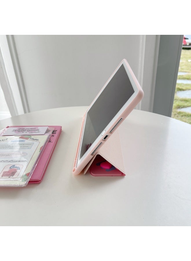 هالو كيتي مرحبا كيتي الكرتون للصدمات مع حامل القلم الرصاص لباد برو 2024 11 بوصة لطيف الزخرفية الغطاء الواقي الحماية الكاملة وتخزين القلم لباد - Image 4