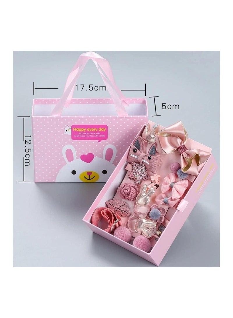 بلومنغ تايم طقم دبوس شعر بناتي على شكل زهرة ، 18 قطعة - Image 4