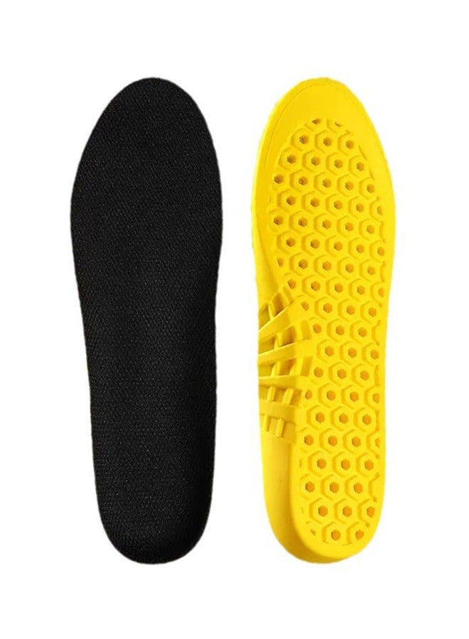 Honeycomb Design Latex PU Insoles for All Day Comfort, Shock Absorption, Arch Support - Size 39-40 41-42  - Image 1