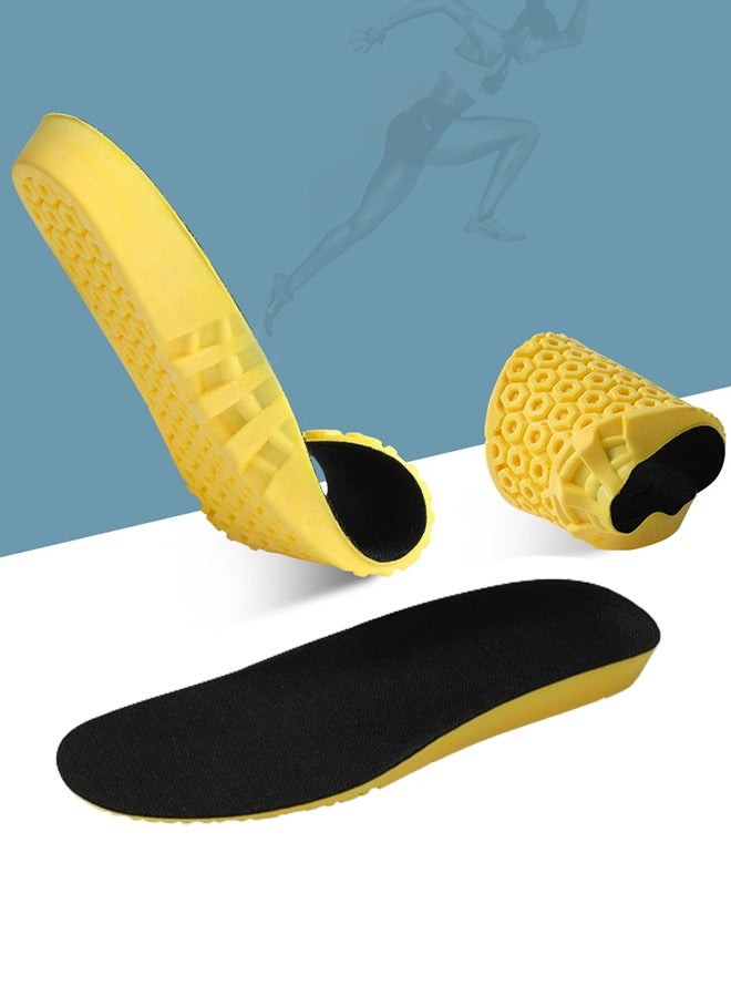 Honeycomb Design Latex PU Insoles for All Day Comfort, Shock Absorption, Arch Support - Size 39-40 41-42  - Image 2