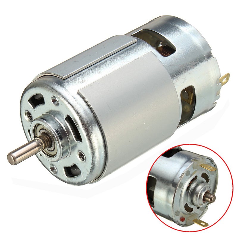 775 DC 12V-36V 3500-9000RPM Motor Ball Bearing Large Torque High Power Low Noise DC Motor Accessories Electrical Supply - Image 3