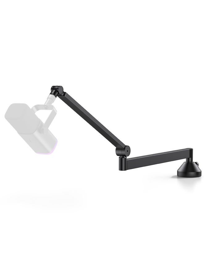 InnoGear Boom Arm, 360° Rotatable Low Profile Mic Arm Microphone Stand, Foldable Desk Microphone Arm for Fifine AM8 K669B Blue Yeti HyperX QuadCast SoloCast AT2020, with Mic Clip 3/8" to 5/8" - Image 1