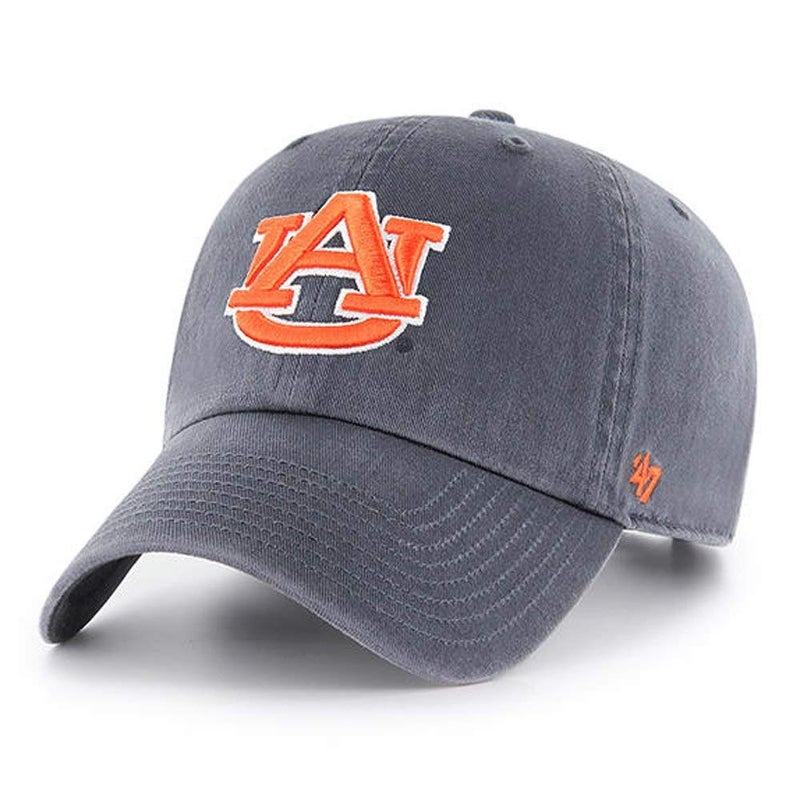 47 NCAA Auburn Tigers Mens '47 Clean Up Adjustable Hat'47 Clean Up Adjustable Hat, Team Color, One Size - Image 1