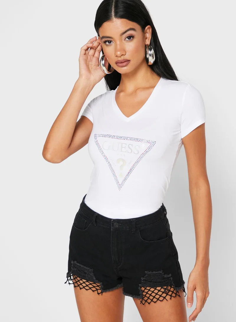 GUESS Freda Logo T-Shirt