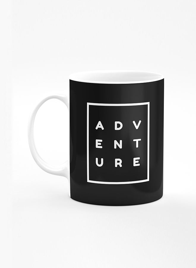 Stylizedd Designer Printed Coffee Mug with Heavy Duty Handle 11oz Ceramic Personalised Gift Mugs Cup [Microwave Safe & Dishwasher Proof] - Adventure - Image 1