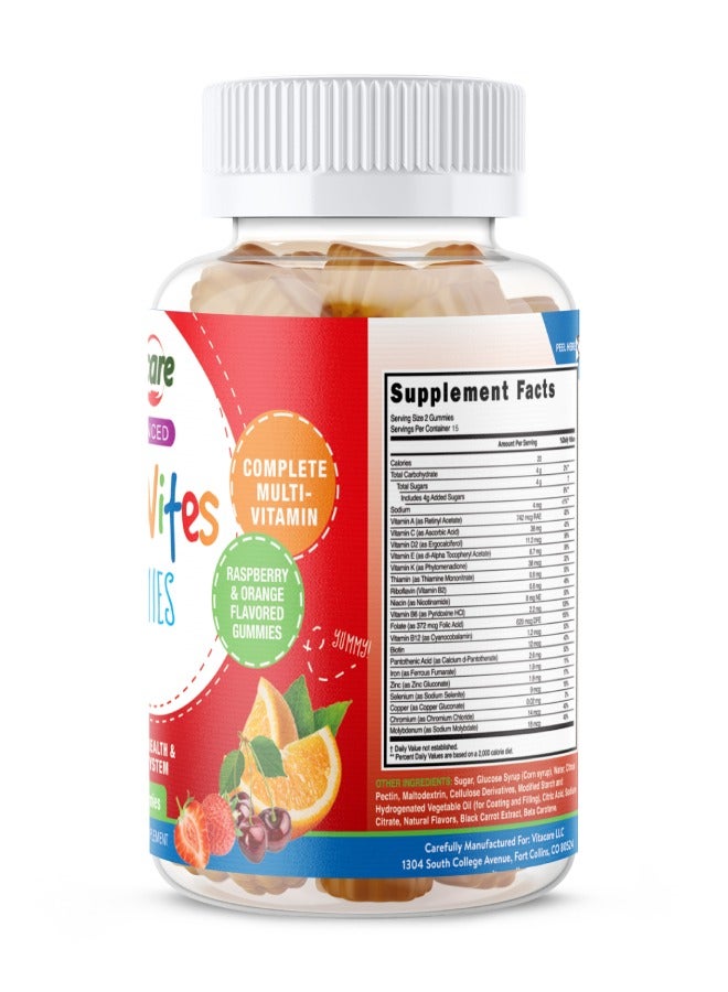 Vitacare 30 Gummies Teddy Vites - Image 3