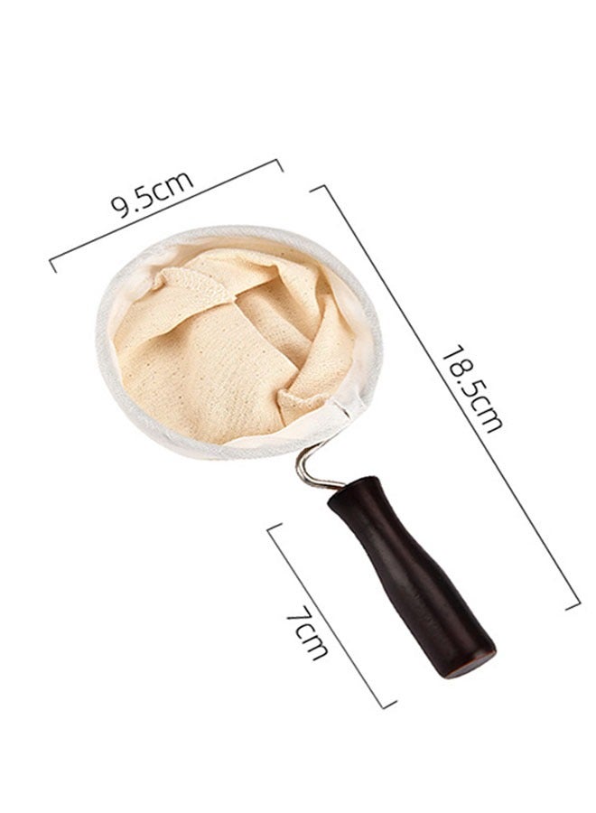 Reusable Coffee Filter Bag with Handle, Coffee Filter Super Fine Mesh for Sustainable Brewing - Image 2