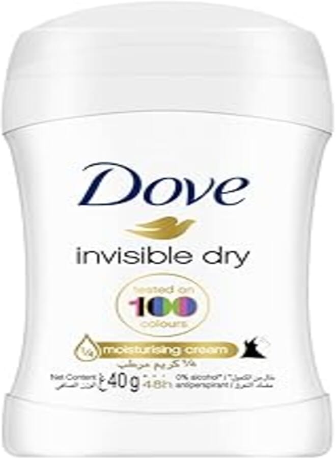 Dove Antiperspirant Stick Invisible Dry, 40g