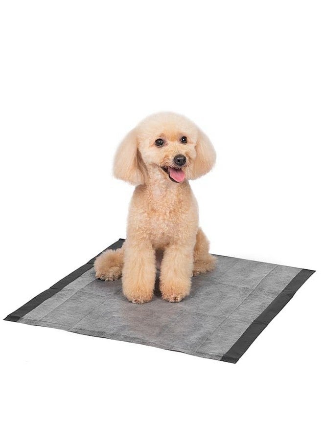 Glad for Pets Black Charcoal Puppy Pads - Super Absorbent Disposable Dog Pee Pads, Potty Training Pads, and Pet Supplies - Dog Pee Pads for Crate Training and Indoor Use 23" x 23" - 50 Count - Image 4