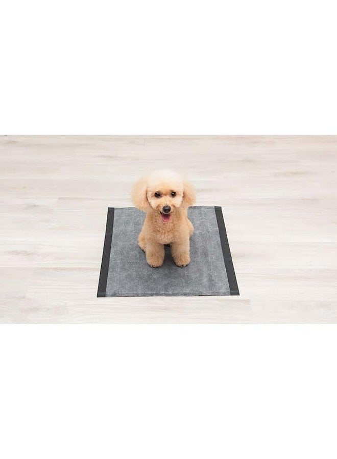 Glad for Pets Black Charcoal Puppy Pads - Super Absorbent Disposable Dog Pee Pads, Potty Training Pads, and Pet Supplies - Dog Pee Pads for Crate Training and Indoor Use 23" x 23" - 50 Count - Image 2