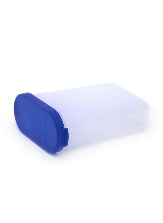 Mahaware Polypropylene Plastic Container Set - 275ml, Set of 9, Blue and White - Image 4