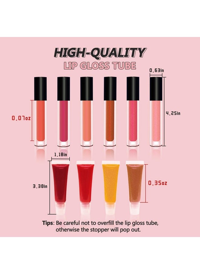 Cilrofelr - Diy Lip Gloss Making Kit 45 Pcs Diy Lip Gloss Set Fun Makeup Kits For Girls To Create 10 Moisturizing And Shiny Lip Gloss - Image 1