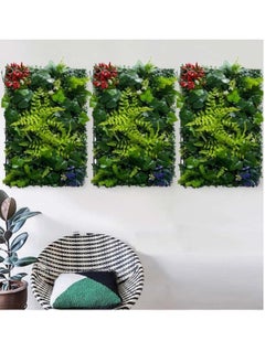 Generic FFD Artificial Plant Wall Hedge Grass Mat 40x60cm – Synthetic Faux Grass Panels for Indoor & Outdoor Home, Garden, Villa Decoration  - Image 1