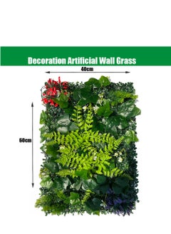 Generic FFD Artificial Plant Wall Hedge Grass Mat 40x60cm – Synthetic Faux Grass Panels for Indoor & Outdoor Home, Garden, Villa Decoration  - Image 2