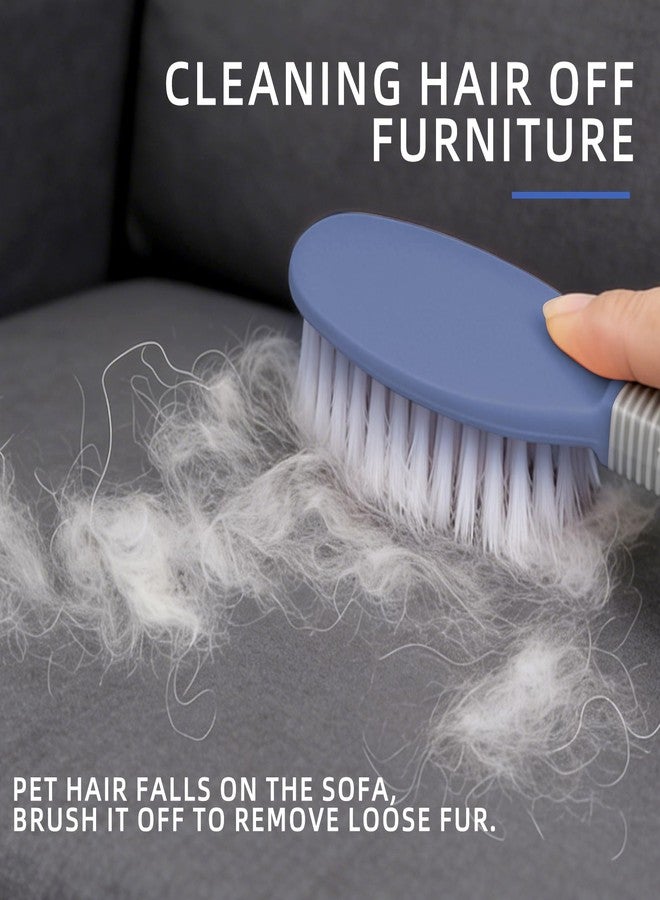 Histotree Blue Dog Brush for Shedding Pet Grooming Tool for Short Haired Dogs and Cats Remove Loose Hair Knots Tangles Clothes Sofa Furniture Pet Hair Removal Brush - Image 3
