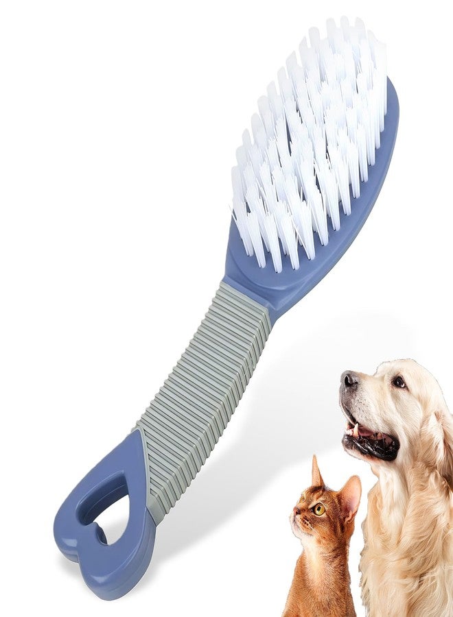 Histotree Blue Dog Brush for Shedding Pet Grooming Tool for Short Haired Dogs and Cats Remove Loose Hair Knots Tangles Clothes Sofa Furniture Pet Hair Removal Brush - Image 1