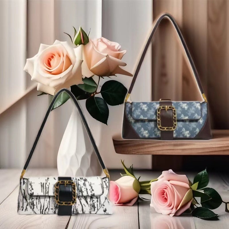 New Baguette Underarm High-End This Year'S Popular Bag Shoulder Commuter Bag Niche High-End Sense - Image 3