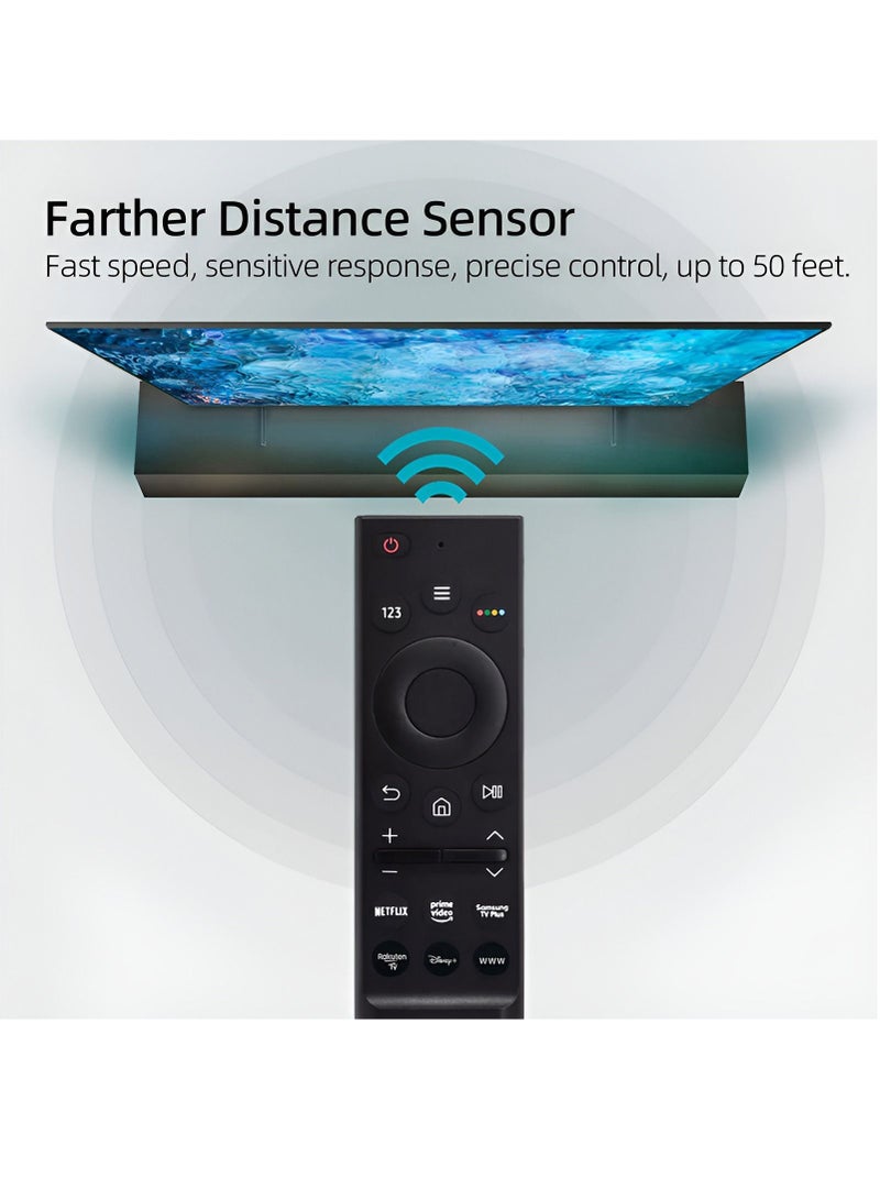 Huayu Smart TV Remote Control Replacement Used for Samsung TVs LED LCD 4k Qled TV Netflix Prime Video Samsung TV Plus Rakuten TV Disney Buttons Model RM-L1729 EU/AS - Image 3