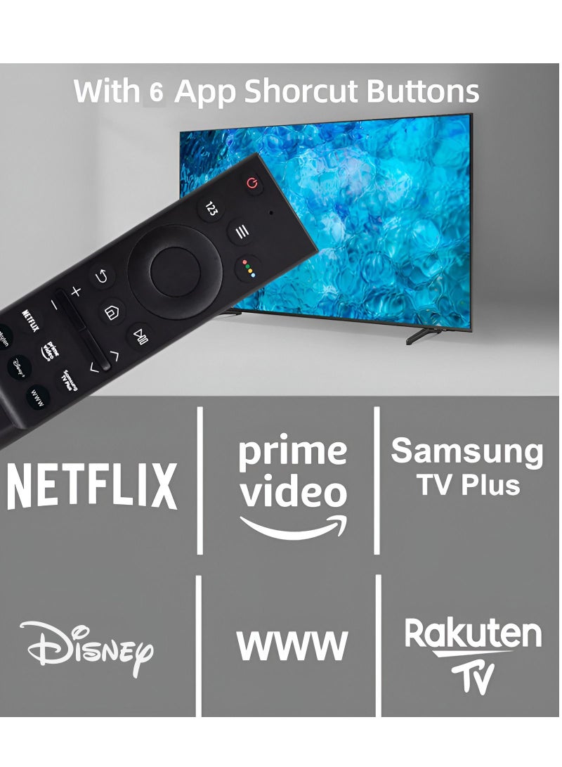 Huayu Smart TV Remote Control Replacement Used for Samsung TVs LED LCD 4k Qled TV Netflix Prime Video Samsung TV Plus Rakuten TV Disney Buttons Model RM-L1729 EU/AS - Image 5