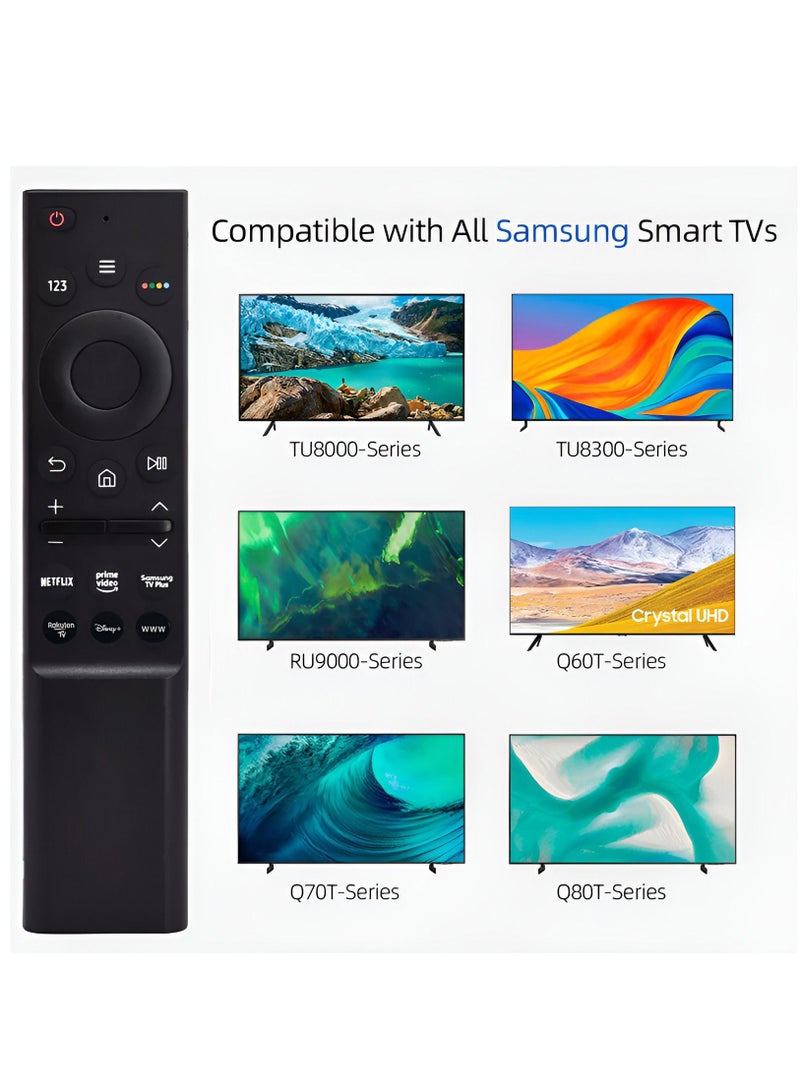 Huayu Smart TV Remote Control Replacement Used for Samsung TVs LED LCD 4k Qled TV Netflix Prime Video Samsung TV Plus Rakuten TV Disney Buttons Model RM-L1729 EU/AS - Image 2