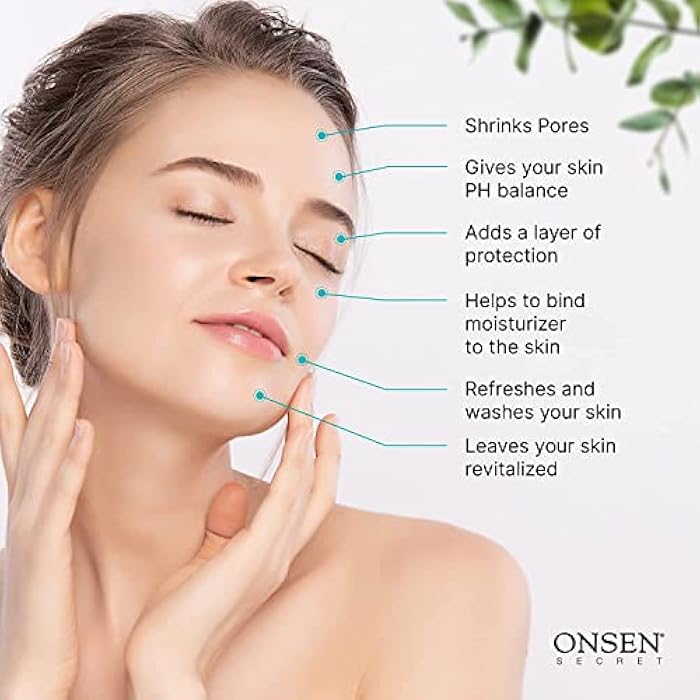 Onsen Secret Japanese Cleansing Milk Face Wash, Anti Aging Gentle Cleanser, Makeup Remover, Cleansing Milk for Sensitive Skin, All Natural, Purifying Organic, Non Foaming Facial Cleanser - 150 ml - Image 3