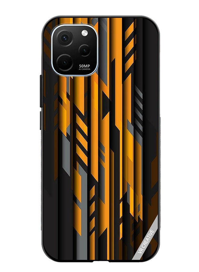 VR CREATIVE Protective Case Cover For Huawei Enjoy 50z Abstract Design Multicolour - Image 1