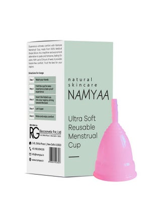 Ultra Soft Reusable Silicone Menstrual Cup, Fda Compliant Medical Grade Silicone, Medium (16-20Ml), Pink - pzsku/Z9357DFEB42F160FEC6DEZ/45/_/1735566755/d22b7105-3008-46f2-a96f-e52ce7925e62