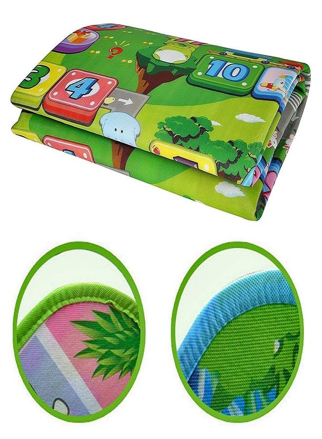 Vroxy Double Sided Water Proof Baby Mat Carpet Baby Crawl Play Mat Kids Infant Crawling Play Mat Carpet Baby Gym Water Resistant Baby Play & Crawl Mat (Assorted) (Large - 150 X 180 Cm) - Image 4
