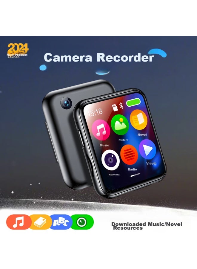 BENJIE Bingjie R1 64gb Bluetooth Mp3 Player With Camera, Portable Music Player For Students, Mp4 Player For High School Students, Mp5 Electronic Book Reader, P3 P4 P6 - Image 1