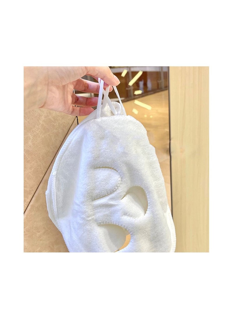 2 Pieces Towel Mask Reusable Face Towel - Image 3