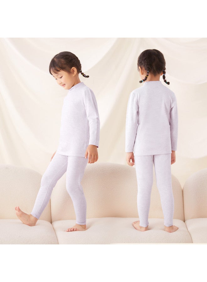 Long time companion 5a Antibacterial Soft & Stretchy Unisex Kids Thermal Underwear/pajamas 2-in-1 - Image 5