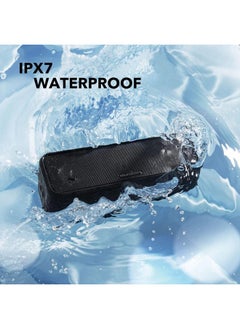 Soundcore Anker 3 Portable Bluetooth Speaker - Wireless, IPX7 Waterproof, 24H Playtime, Pure Titanium Diaphragm Drivers, PartyCast, BassUp, Custom EQ App - for Home, Shower, Outdoor, and Beach  - Image 5