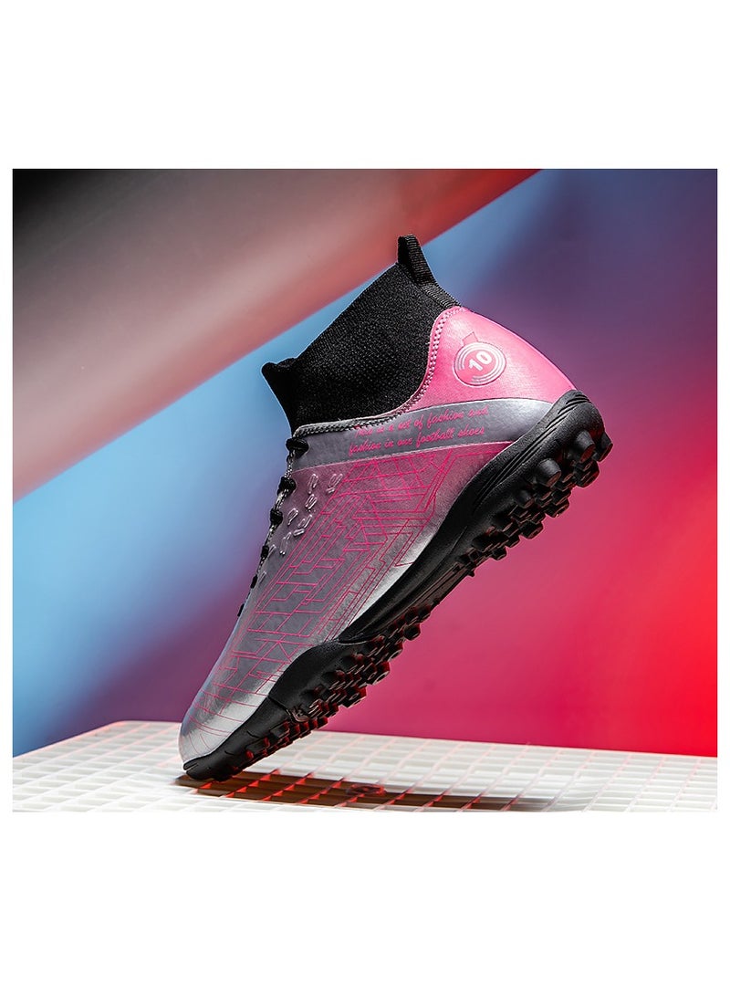 SKT Shiketro Men's Football Shoes, Suitable For Outdoor Indoor Professional Youth Boys Football Shoes, Unisex Football Shoes.  - Image 4