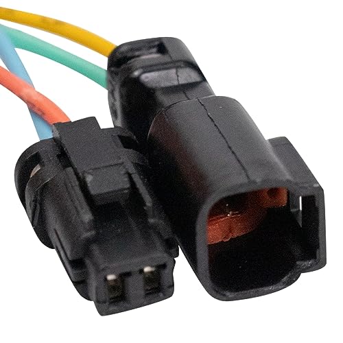 TRQ Driver & Passenger Side Mirror Set with Heat Manual Folding with Blind Spot Indicator Compatible with 2020-2021 Subaru Legacy Outback SU1320186 SU1321186 - Image 2