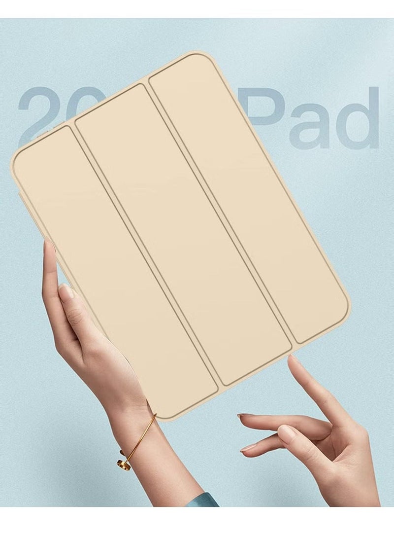 راكسوم حافظة آيباد ميني ٦ (٨.٣ بوصة، ٢٠٢١) مع حامل قلم | حافظة ذكية بحامل ثلاثي الطيات | غطاء خلفي ناعم من البولي يوريثان الحراري | خاصية التنشيط/السكون التلقائي - Image 3