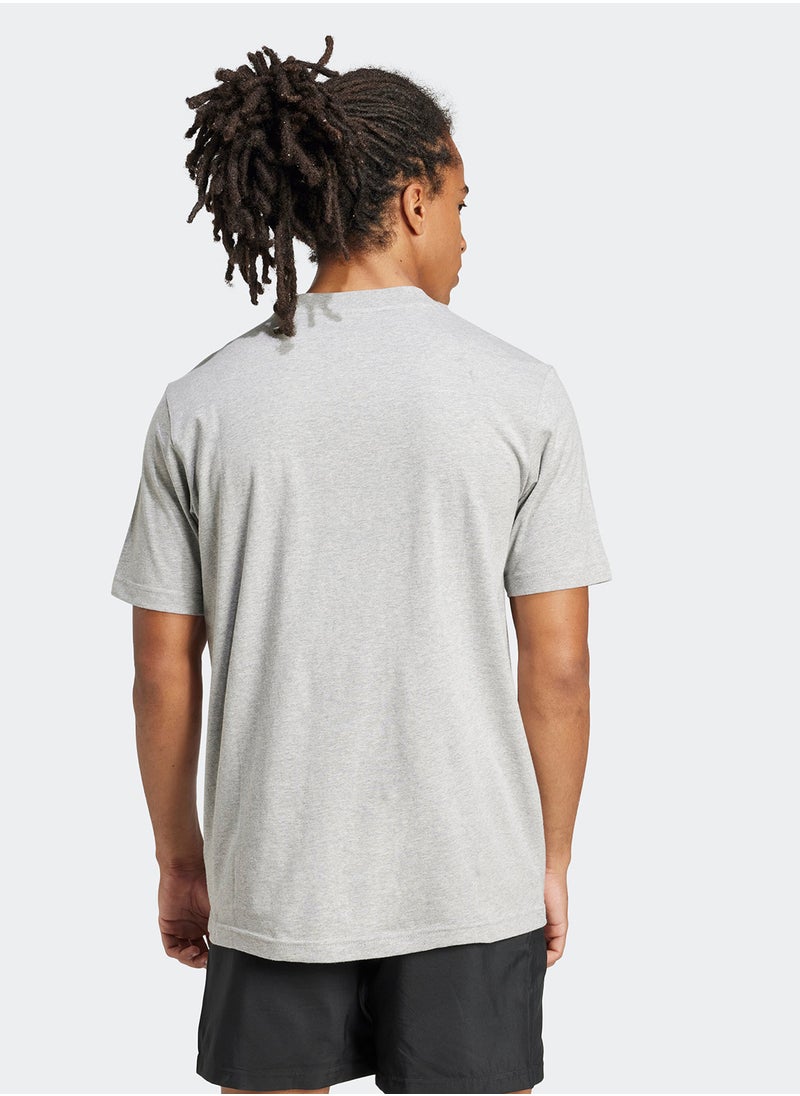Adidas Small Logo Single Jersey T-Shirt  - Image 2