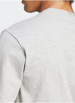 Adidas Essentials Small Logo Single Jersey T-Shirt  - Image 4