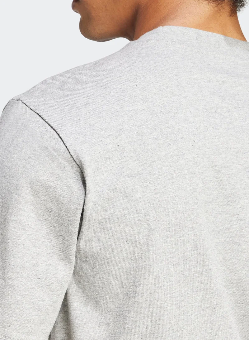 Adidas  Essential Small Logo T-Shirt for Men | Best Price UAE