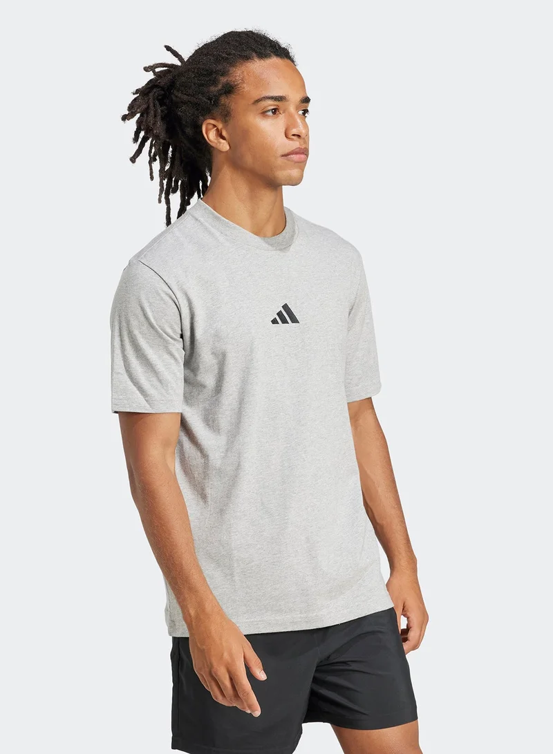 Adidas  Essential Small Logo T-Shirt for Men | Best Price UAE