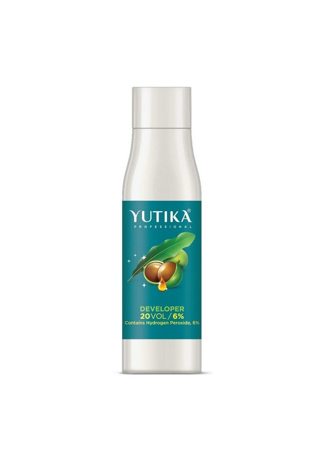 Yutika - Yuthika Professional Hair Developer 20 Volume (6%) Hair Color, 250Ml - White - Image 1