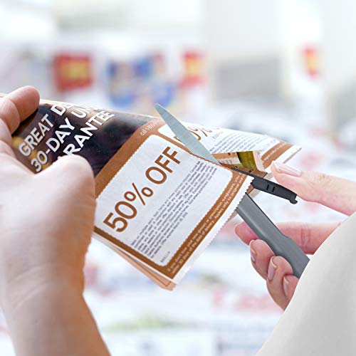 Plus Pen Style Non-Stick Compact TSA Twiggy Scissors with Cover, Charcoal - Image 5