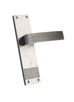 SUN SHINE SUNSHINE MORTICE HANDLE MORTICE LOCK DOOR LOCK ZINC 201 Mortice Handle Set with CY CYLINDRICAL LOCK with 3 KEY FINISH SS  - Image 1