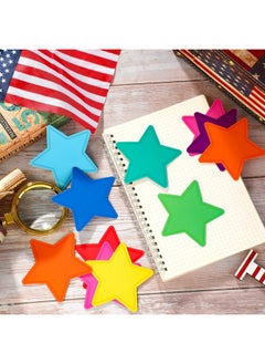 Geyee Geyee 108 Pcs Star Cutouts Bulletin Board Stars Classroom Cutouts Decorations 3.5 Inch Colorful Paper Star Shaped Die Cut for Teachers Kids DIY Craft School Chalkboard Wall Decor  - Image 4