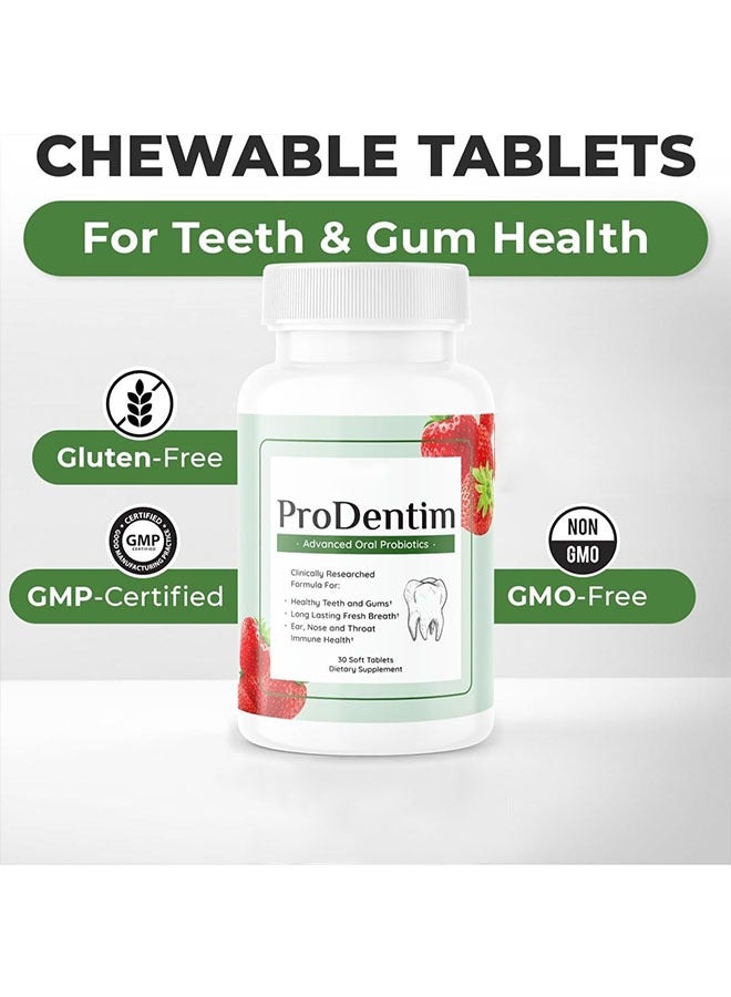 BIYODE Prodentim Advanced Oral Probiotics 30 Soft Tablets, Formula for Healthy Teeth and Gums, Long Lasting Fresh Breath, Ear, Nose and Throat, lmmune Health, Dietary Supplement - Image 5